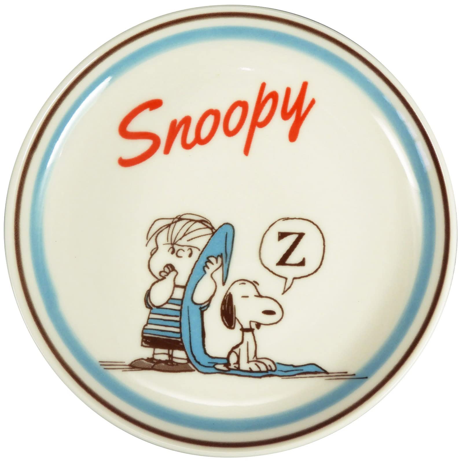 【未使用】PEANUTScafe オリジナルプレート　2枚セット 未使用】PEANUTScafe オリジナルプレート 2枚セット PEANUTS